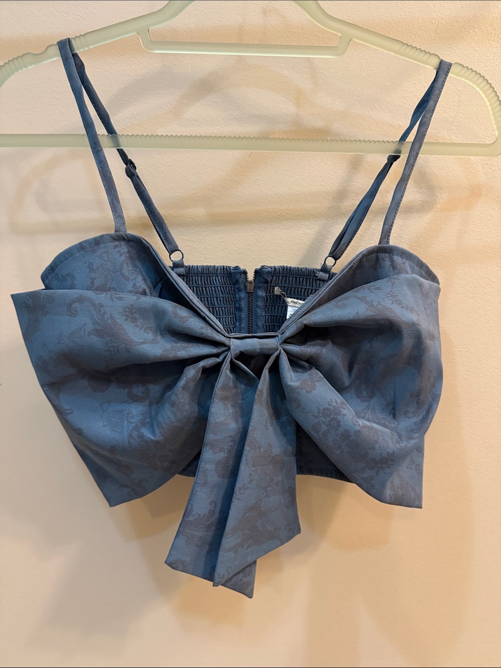 Urban Outfitters Kimchi Blue Bow-Front Crop Top